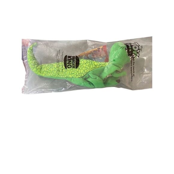 NWT, Disney Burger King Pixar toy story, Rex Dino, plush - Picture 2 of 4
